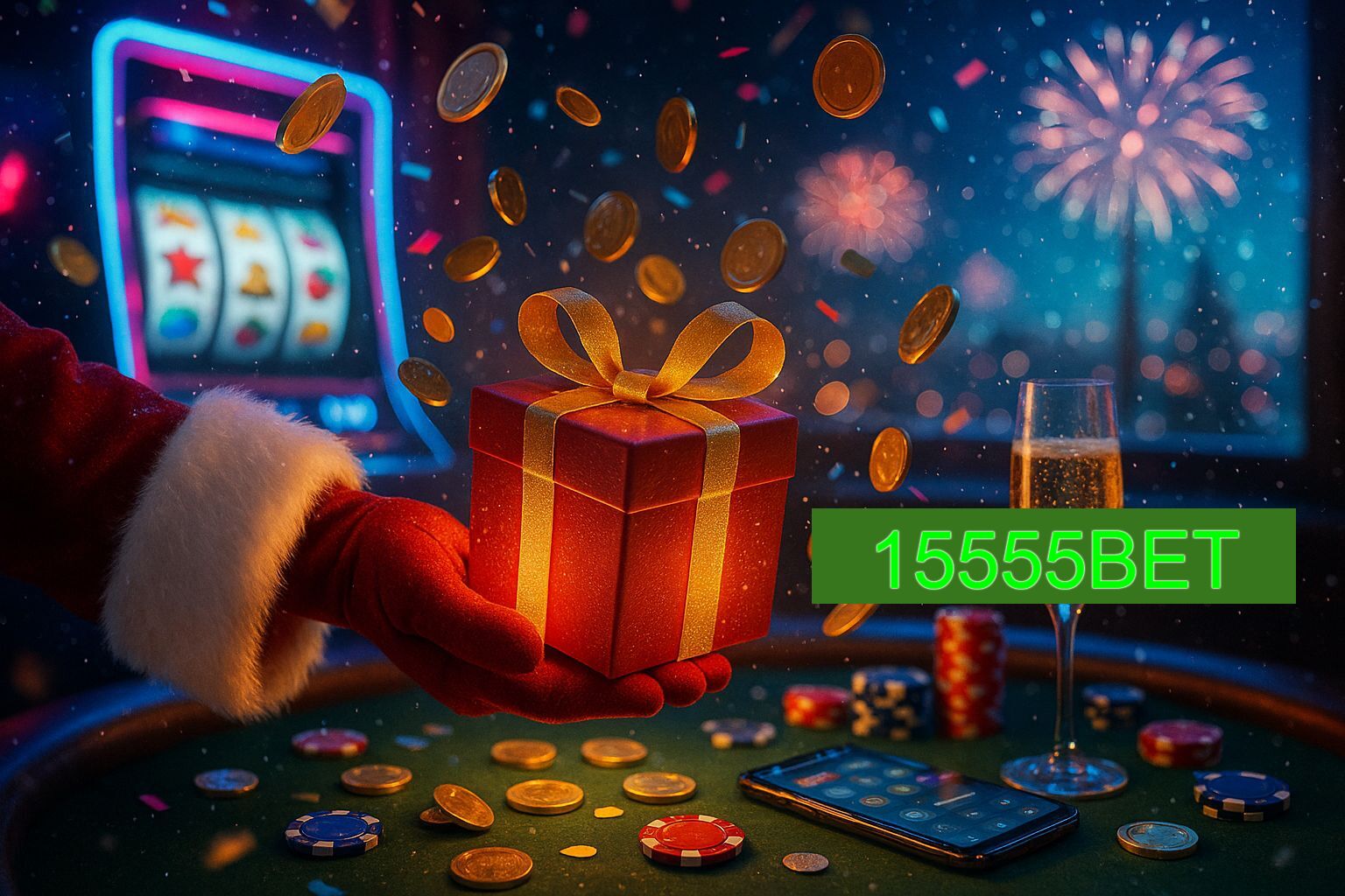 Promoções de Ano Novo no 15555BET